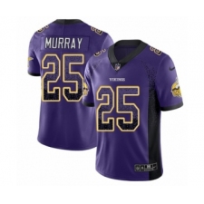 Men's Nike Minnesota Vikings #25 Latavius Murray Limited Purple Rush Drift Fashion NFL Jersey