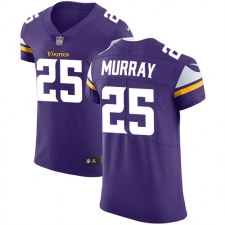 Men's Nike Minnesota Vikings #25 Latavius Murray Purple Team Color Vapor Untouchable Elite Player NFL Jersey