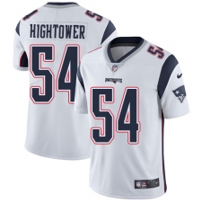 Men's Nike New England Patriots #54 Dont'a Hightower White Vapor Untouchable Limited Player NFL Jersey