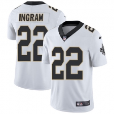 Youth Nike New Orleans Saints #22 Mark Ingram White Vapor Untouchable Limited Player NFL Jersey