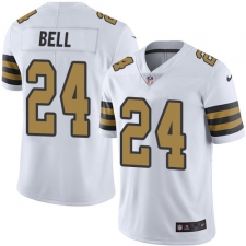 Men's Nike New Orleans Saints #24 Vonn Bell Limited White Rush Vapor Untouchable NFL Jersey