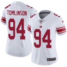 Women's Nike New York Giants #94 Dalvin Tomlinson White Vapor Untouchable Limited Player NFL Jersey