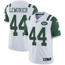 Youth Nike New York Jets #44 Corey Lemonier Elite White NFL Jersey