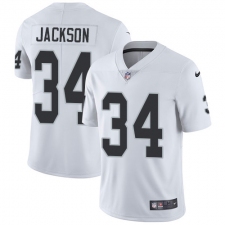 Youth Nike Oakland Raiders #34 Bo Jackson Elite White NFL Jersey