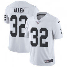 Youth Nike Oakland Raiders #32 Marcus Allen Elite White NFL Jersey