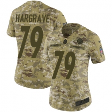 Women's Nike Pittsburgh Steelers #79 Javon Hargrave Limited Camo 2018 Salute to Service NFL Jersey