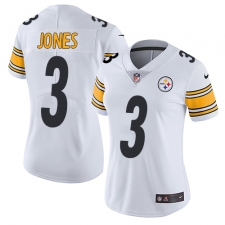 Women's Nike Pittsburgh Steelers #3 Landry Jones Elite White NFL Jersey