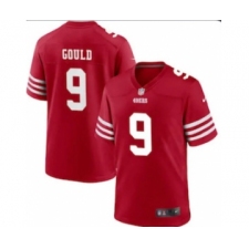 Men's San Francisco 49ers #9 Robbie Gould 2022 Red Vapor Untouchable Stitched Football Jersey