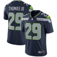 Youth Nike Seattle Seahawks #29 Earl Thomas III Steel Blue Team Color Vapor Untouchable Limited Player NFL Jersey