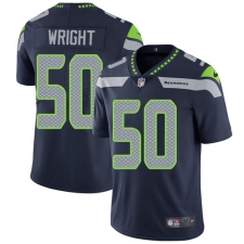 Youth Nike Seattle Seahawks #50 K.J. Wright Steel Blue Team Color Vapor Untouchable Limited Player NFL Jersey