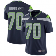 Youth Nike Seattle Seahawks #70 Rees Odhiambo Steel Blue Team Color Vapor Untouchable Limited Player NFL Jersey