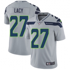 Youth Nike Seattle Seahawks #27 Eddie Lacy Elite Grey Alternate NFL Jersey