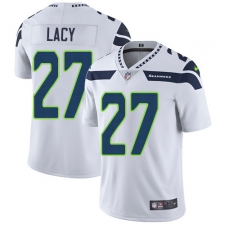 Youth Nike Seattle Seahawks #27 Eddie Lacy White Vapor Untouchable Limited Player NFL Jersey