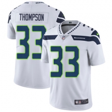 Youth Nike Seattle Seahawks #33 Tedric Thompson Elite White NFL Jersey