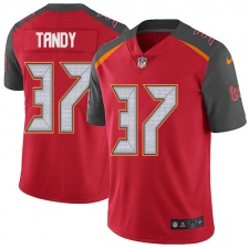 Youth Nike Tampa Bay Buccaneers #37 Keith Tandy Elite Red Team Color NFL Jersey
