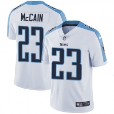 Youth Nike Tennessee Titans #23 Brice McCain Elite White NFL Jersey