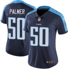 Women's Nike Tennessee Titans #50 Nate Palmer Elite Navy Blue Alternate NFL Jersey