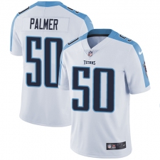 Youth Nike Tennessee Titans #50 Nate Palmer Elite White NFL Jersey