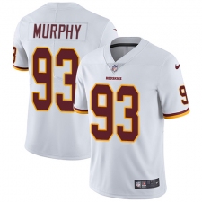 Youth Nike Washington Redskins #93 Trent Murphy Elite White NFL Jersey
