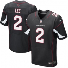 Men's Nike Arizona Cardinals #2 Andy Lee Elite Black Alternate NFL Jersey