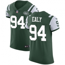 Men's Nike New York Jets #94 Kony Ealy Elite Green Team Color NFL Jersey