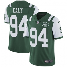 Youth Nike New York Jets #94 Kony Ealy Green Team Color Vapor Untouchable Limited Player NFL Jersey