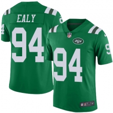 Youth Nike New York Jets #94 Kony Ealy Limited Green Rush Vapor Untouchable NFL Jersey
