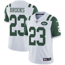 Youth Nike New York Jets #23 Terrence Brooks White Vapor Untouchable Elite Player NFL Jersey