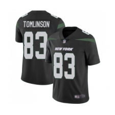 Men's New York Jets #83 Eric Tomlinson Black Alternate Vapor Untouchable Limited Player Football Jersey