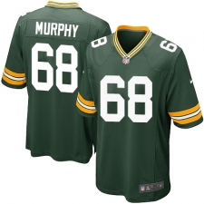 Men's Nike Green Bay Packers #68 Kyle Murphy Game Green Team Color NFL Jersey
