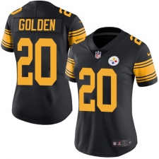 Youth Nike Pittsburgh Steelers #21 Robert Golden Limited Black Rush Vapor Untouchable NFL Jersey