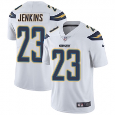 Youth Nike Los Angeles Chargers #23 Rayshawn Jenkins White Vapor Untouchable Limited Player NFL Jersey