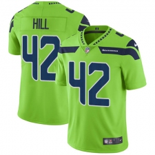 Youth Nike Seattle Seahawks #44 Delano Hill Limited Green Rush Vapor Untouchable NFL Jersey