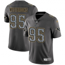 Youth Nike Los Angeles Rams #95 Ethan Westbrooks Gray Static Vapor Untouchable Limited NFL Jersey