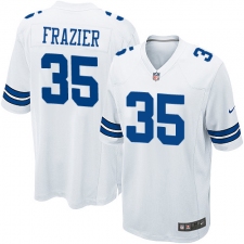 Men's Nike Dallas Cowboys #35 Kavon Frazier Game White NFL Jersey