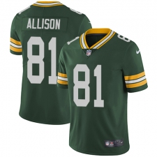 Youth Nike Green Bay Packers #81 Geronimo Allison Green Team Color Vapor Untouchable Elite Player NFL Jersey