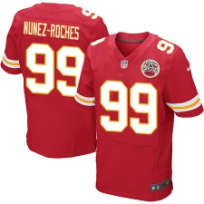 Men's Nike Kansas City Chiefs #99 Rakeem Nunez-Roches Red Team Color Vapor Untouchable Elite Player NFL Jersey