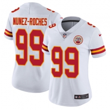 Women's Nike Kansas City Chiefs #99 Rakeem Nunez-Roches White Vapor Untouchable Elite Player NFL Jersey