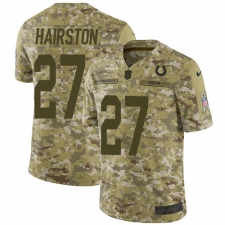 Youth Nike Indianapolis Colts #27 Nate Hairston Limited Camo 2018 Salute to Service NFL Jersey