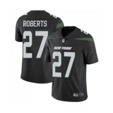 Youth New York Jets #27 Darryl Roberts Black Alternate Vapor Untouchable Limited Player Football Jersey