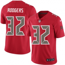 Men's Nike Tampa Bay Buccaneers #32 Jacquizz Rodgers Limited Red Rush Vapor Untouchable NFL Jersey