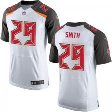 Men's Nike Tampa Bay Buccaneers #29 Ryan Smith Elite White NFL Jersey