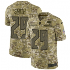 Men's Nike Tampa Bay Buccaneers #29 Ryan Smith Limited Camo 2018 Salute to Service NFL Jersey