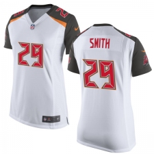 Women's Nike Tampa Bay Buccaneers #29 Ryan Smith Game White NFL Jersey