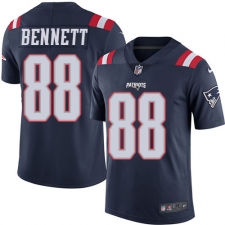 Youth Nike New England Patriots #88 Martellus Bennett Limited Navy Blue Rush Vapor Untouchable NFL Jersey