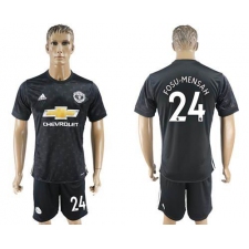 Manchester United #24 Fosu-Mensah Away Soccer Club Jersey