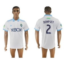 Seattle Sounders #2 Dempsey Away Soccer Club Jersey