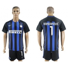 Inter Milan #1 Handanovic Home Soccer Club Jersey