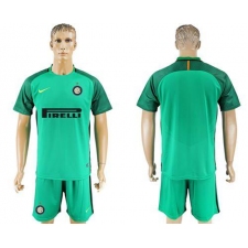 Inter Milan Blank Green Goalkeeper Soccer Club Jersey