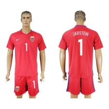 Norway #1 Jarstein Home Soccer Country Jersey